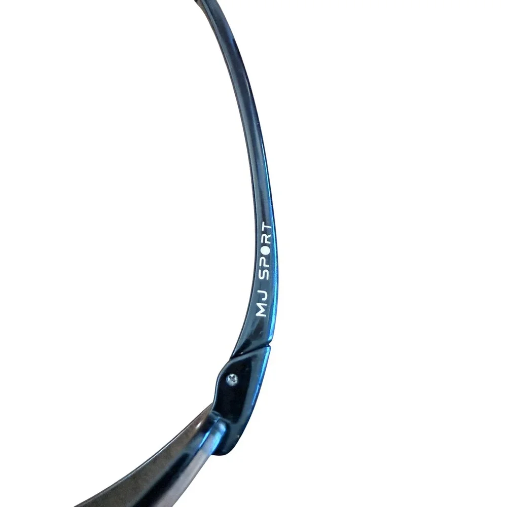 Maui Jim Hookipa MJ407-02 Sunglasses Black Frames Scratched Lenses For Repair